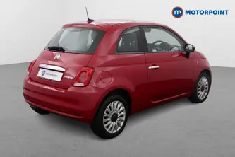 Fiat 500 Lounge Manual Petrol-Electric Hybrid Hatchback - Stock Number (1484849) - Drivers side rear corner