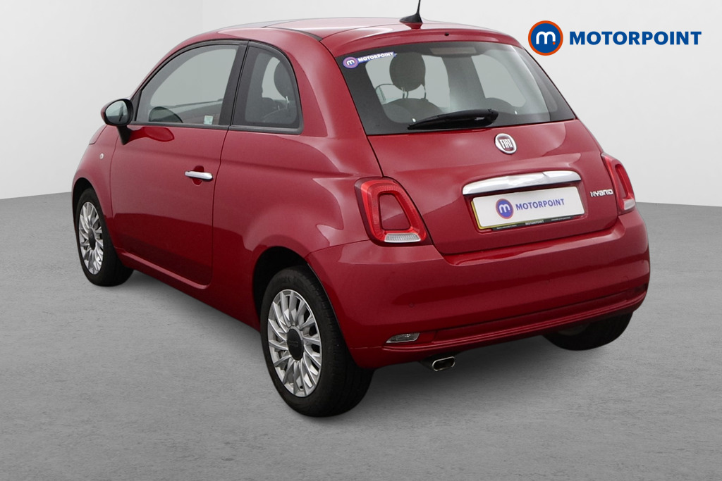 Fiat 500 Lounge Manual Petrol-Electric Hybrid Hatchback - Stock Number (1484849) - Passenger side rear corner