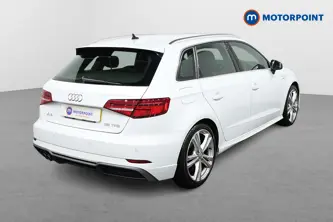 Audi A3 S Line Automatic Petrol Hatchback - Stock Number (1485676) - Drivers side rear corner