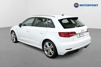 Audi A3 S Line Automatic Petrol Hatchback - Stock Number (1485676) - Passenger side rear corner