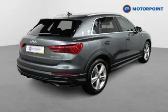 Audi Q3 S Line Manual Petrol SUV - Stock Number (1485948) - Drivers side rear corner