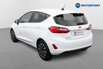 Ford Fiesta Titanium Manual Petrol Hatchback - Stock Number (1486324) - Passenger side rear corner