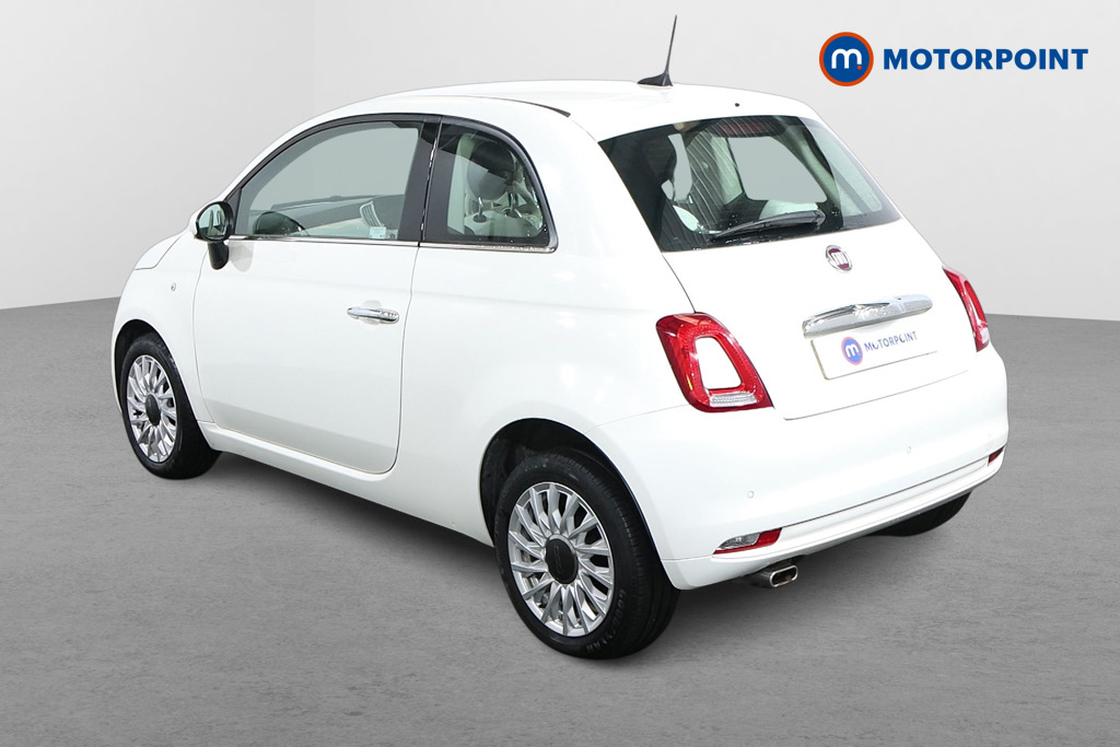 Fiat 500 Lounge Manual Petrol Hatchback - Stock Number (1486463) - Passenger side rear corner