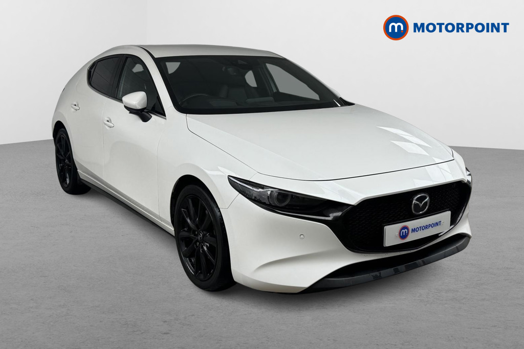 Mazda 3 Gt Sport Manual Petrol-Electric Hybrid Hatchback - Stock Number (1486571) - Passenger side front corner