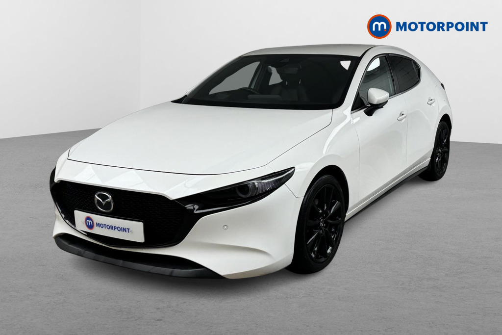 Mazda 3 Gt Sport Manual Petrol-Electric Hybrid Hatchback - Stock Number (1486571) - Drivers side front corner