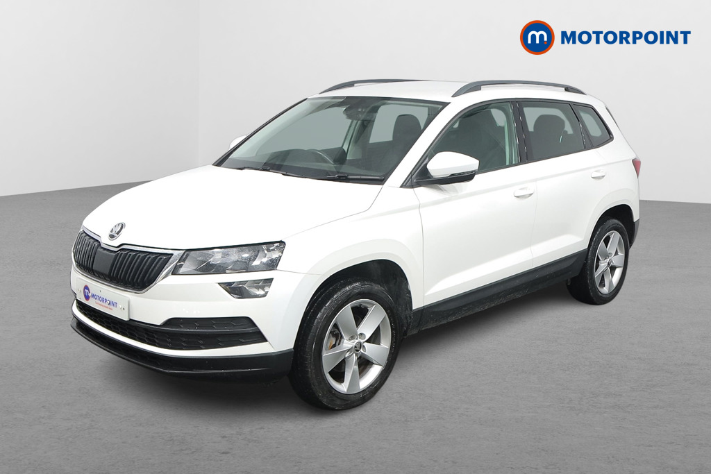 Skoda Karoq SE Manual Petrol SUV - Stock Number (1482638) - Passenger side front corner