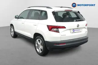 Skoda Karoq SE Manual Petrol SUV - Stock Number (1482638) - Passenger side rear corner