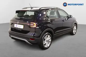 Volkswagen T-Cross SE Manual Petrol SUV - Stock Number (1483360) - Drivers side rear corner