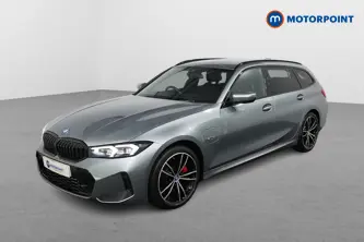 BMW 3 Series M Sport Automatic Petrol Plug-In Hybrid Estate - Stock Number (1483740) - Passenger side front corner