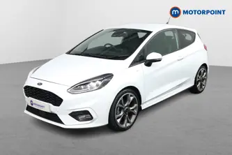 Ford Fiesta St-Line X Edition Manual Petrol-Electric Hybrid Hatchback - Stock Number (1484380) - Passenger side front corner