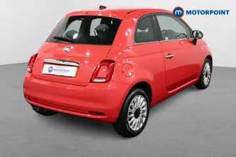 Fiat 500 Lounge Manual Petrol Hatchback - Stock Number (1485872) - Drivers side rear corner