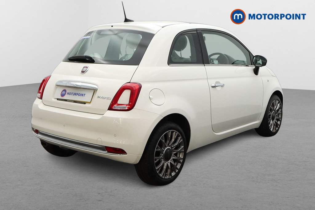 Fiat 500 Star Manual Petrol-Electric Hybrid Hatchback - Stock Number (1485929) - Drivers side rear corner