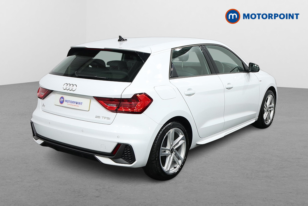 Audi A1 S Line Manual Petrol Hatchback - Stock Number (1487449) - Drivers side rear corner