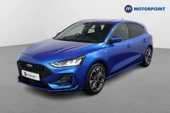 Ford Focus St-Line X Edition Manual Petrol-Electric Hybrid Hatchback - Stock Number (1487889) - Passenger side front corner