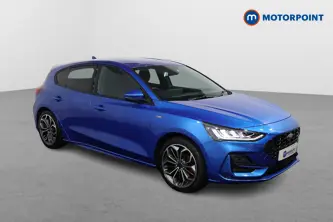 Ford Focus St-Line X Edition Manual Petrol-Electric Hybrid Hatchback - Stock Number (1487889) - Drivers side front corner