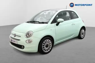 Fiat 500 Lounge Manual Petrol-Electric Hybrid Hatchback - Stock Number (1480610) - Passenger side front corner