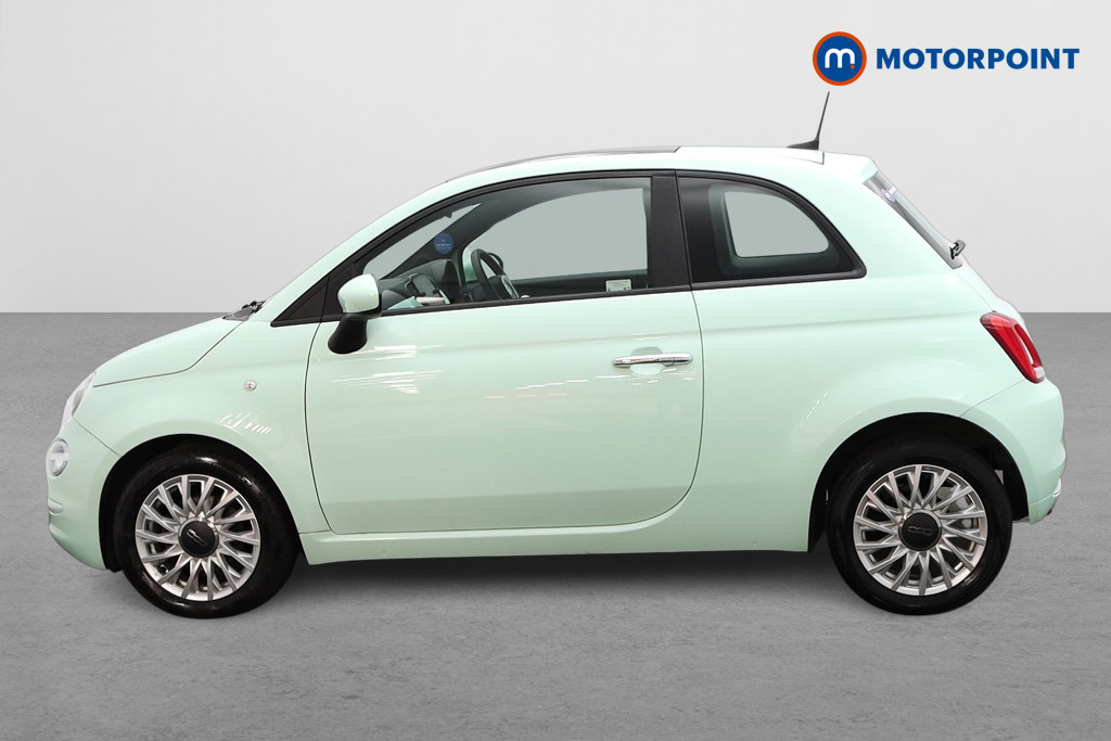 Fiat 500 Lounge Manual Petrol-Electric Hybrid Hatchback - Stock Number (1480610) - Passenger side