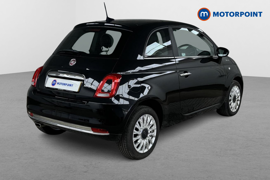 Fiat 500 Dolcevita Manual Petrol-Electric Hybrid Hatchback - Stock Number (1484099) - Drivers side rear corner