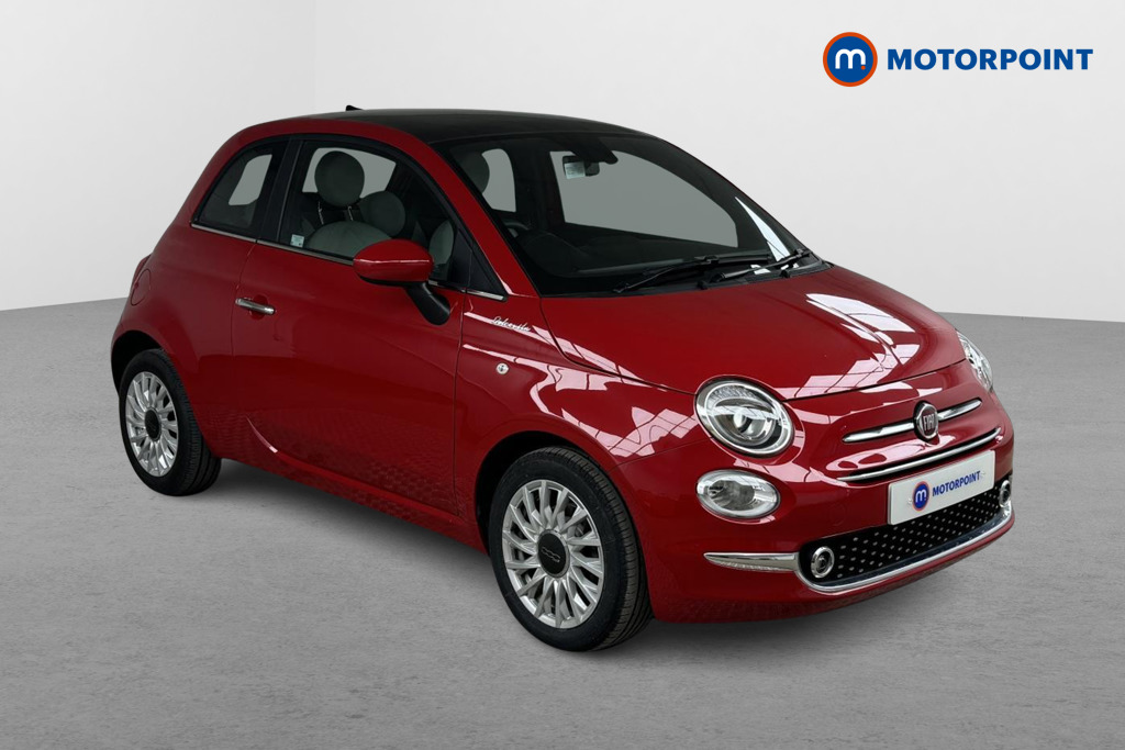 Fiat 500 Dolcevita Manual Petrol-Electric Hybrid Hatchback - Stock Number (1484116) - Drivers side front corner