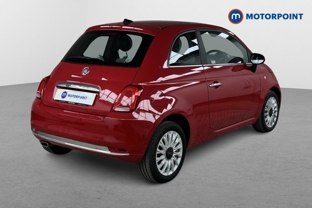 Fiat 500 Dolcevita Manual Petrol-Electric Hybrid Hatchback - Stock Number (1484116) - Drivers side rear corner