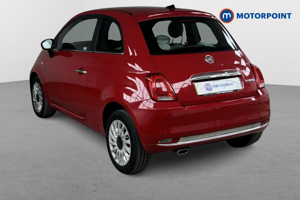 Fiat 500 Dolcevita Manual Petrol-Electric Hybrid Hatchback - Stock Number (1484116) - Passenger side rear corner