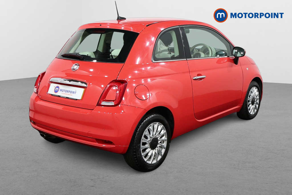 Fiat 500 Lounge Manual Petrol Hatchback - Stock Number (1485871) - Drivers side rear corner