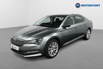 Skoda Superb Se L Automatic Petrol Plug-In Hybrid Hatchback - Stock Number (1486091) - Passenger side front corner