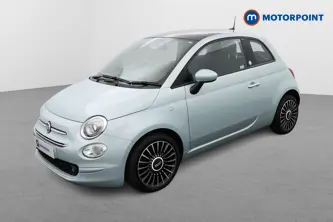 Fiat 500 Launch Edition Manual Petrol-Electric Hybrid Hatchback - Stock Number (1487349) - Passenger side front corner