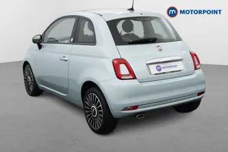 Fiat 500 Launch Edition Manual Petrol-Electric Hybrid Hatchback - Stock Number (1487349) - Passenger side rear corner