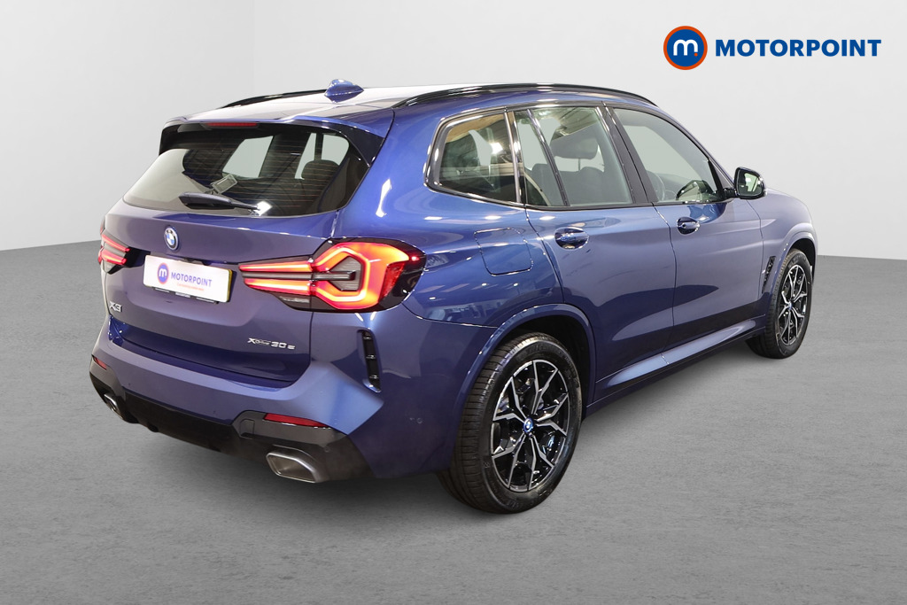 BMW X3 M Sport Automatic Petrol Plug-In Hybrid SUV - Stock Number (1487369) - Drivers side rear corner