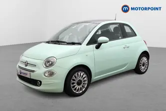 Fiat 500 Lounge Manual Petrol-Electric Hybrid Hatchback - Stock Number (1479500) - Passenger side front corner