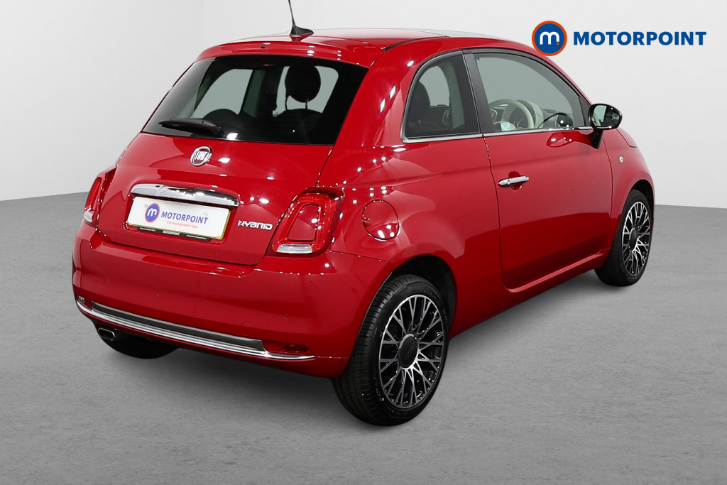 Fiat 500 1.0 Mild Hybrid 3Dr Manual Petrol-Electric Hybrid Hatchback - Stock Number (1485664) - Drivers side rear corner