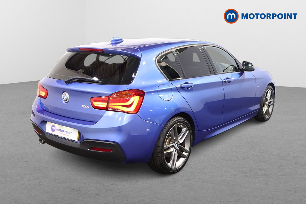 BMW 1 Series M Sport Manual Petrol Hatchback - Stock Number (1486326) - Drivers side rear corner