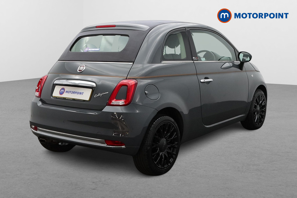 Fiat 500 Collezione Manual Petrol Convertible - Stock Number (1487606) - Drivers side rear corner