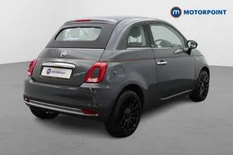 Fiat 500 Collezione Manual Petrol Convertible - Stock Number (1487606) - Drivers side rear corner