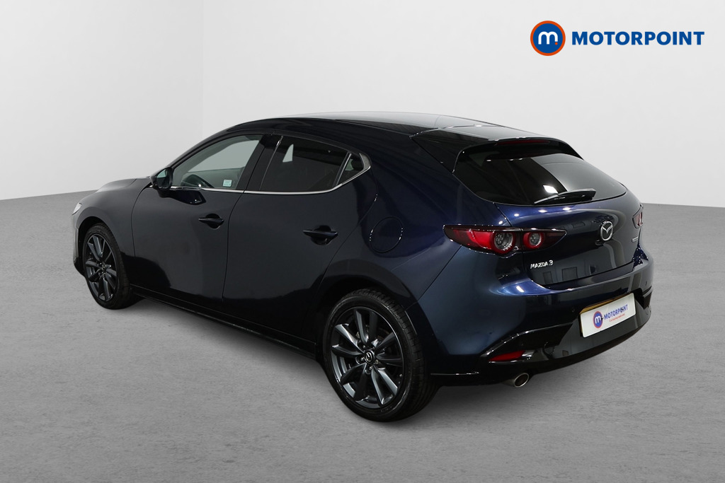 Mazda 3 Sport Lux Manual Petrol-Electric Hybrid Hatchback - Stock Number (1476547) - Passenger side rear corner