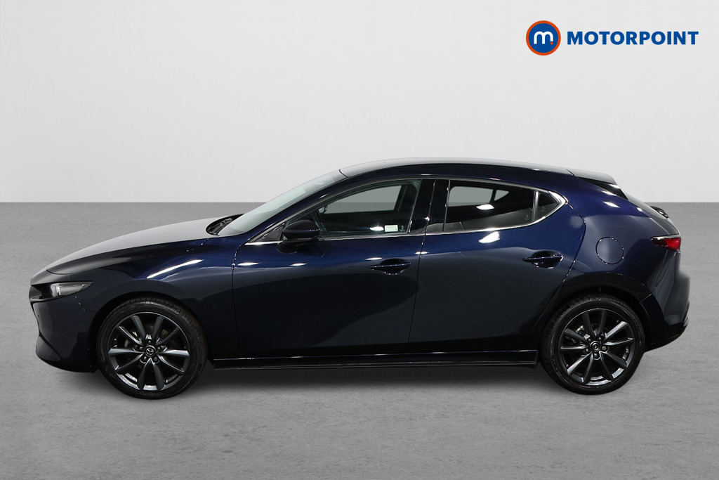 Mazda 3 Sport Lux Manual Petrol-Electric Hybrid Hatchback - Stock Number (1476547) - Passenger side