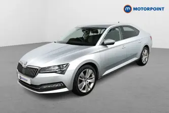 Skoda Superb Se L Automatic Petrol Hatchback - Stock Number (1482112) - Passenger side front corner