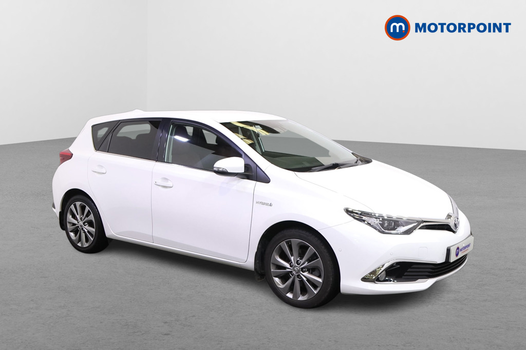 Toyota Auris Excel Automatic Petrol-Electric Hybrid Hatchback - Stock Number (1484061) - Drivers side front corner