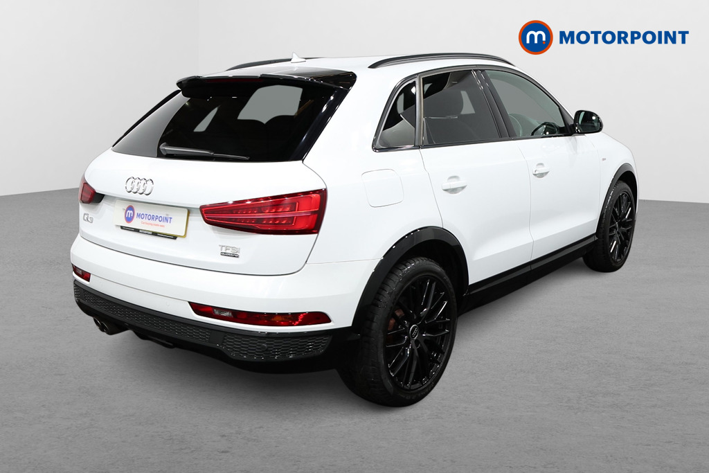 Audi Q3 Black Edition Tiptronic Petrol SUV - Stock Number (1484664) - Drivers side rear corner