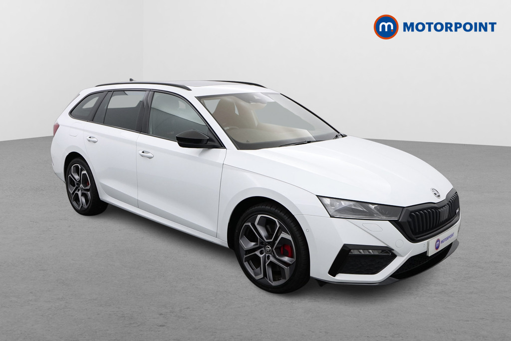 Skoda Octavia VRS Automatic Petrol Plug-In Hybrid Estate - Stock Number (1485577) - Drivers side front corner