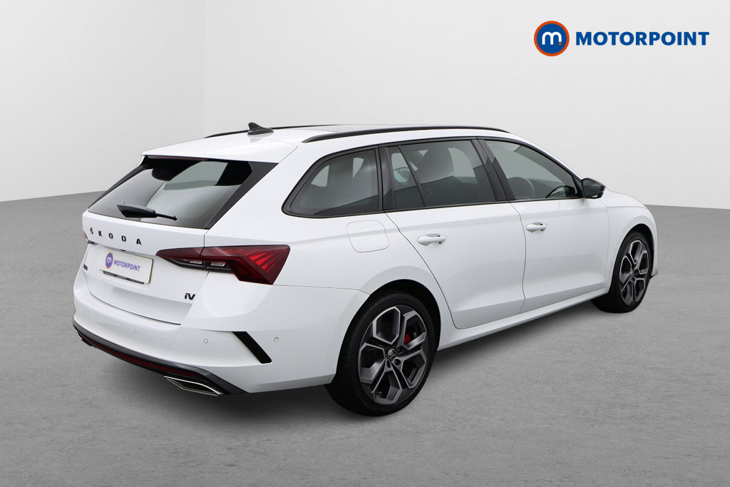 Skoda Octavia VRS Automatic Petrol Plug-In Hybrid Estate - Stock Number (1485577) - Drivers side rear corner