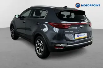 KIA Sportage 2 Manual Petrol SUV - Stock Number (1486905) - Passenger side rear corner