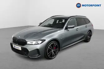 BMW 3 Series M Sport Automatic Petrol Plug-In Hybrid Estate - Stock Number (1487403) - Passenger side front corner