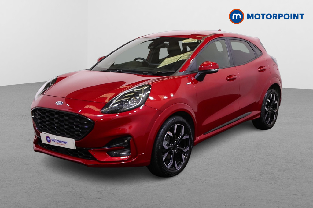 Ford Puma St-Line X Automatic Petrol-Electric Hybrid SUV - Stock Number (1483115) - Passenger side front corner