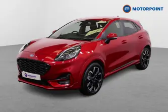 Ford Puma St-Line X Automatic Petrol-Electric Hybrid SUV - Stock Number (1483115) - Passenger side front corner