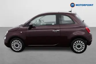 Fiat 500 Lounge Manual Petrol-Electric Hybrid Hatchback - Stock Number (1486501) - Passenger side