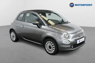 Fiat 500 Lounge Automatic Petrol Convertible - Stock Number (1486904) - Drivers side front corner