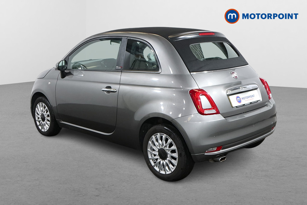 Fiat 500 Lounge Automatic Petrol Convertible - Stock Number (1486904) - Passenger side rear corner