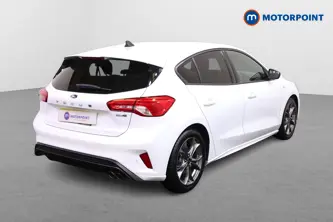 Ford Focus St-Line Edition Manual Petrol-Electric Hybrid Hatchback - Stock Number (1487346) - Drivers side rear corner